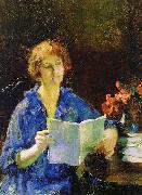 Francis Coates Jones Woman Reading oil painting picture wholesale